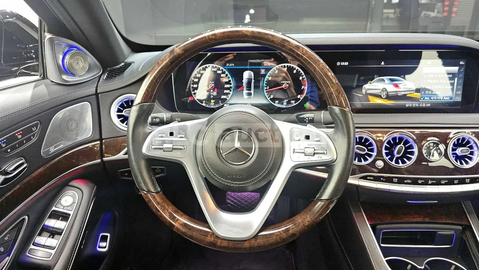 Mercedes-Benz S 560 4MATIC| 3D BURMASTER| HUD| TV| PANO| ВКЛ.ТЕХНОТЕСТ, снимка 6 - Автомобили и джипове - 54959700