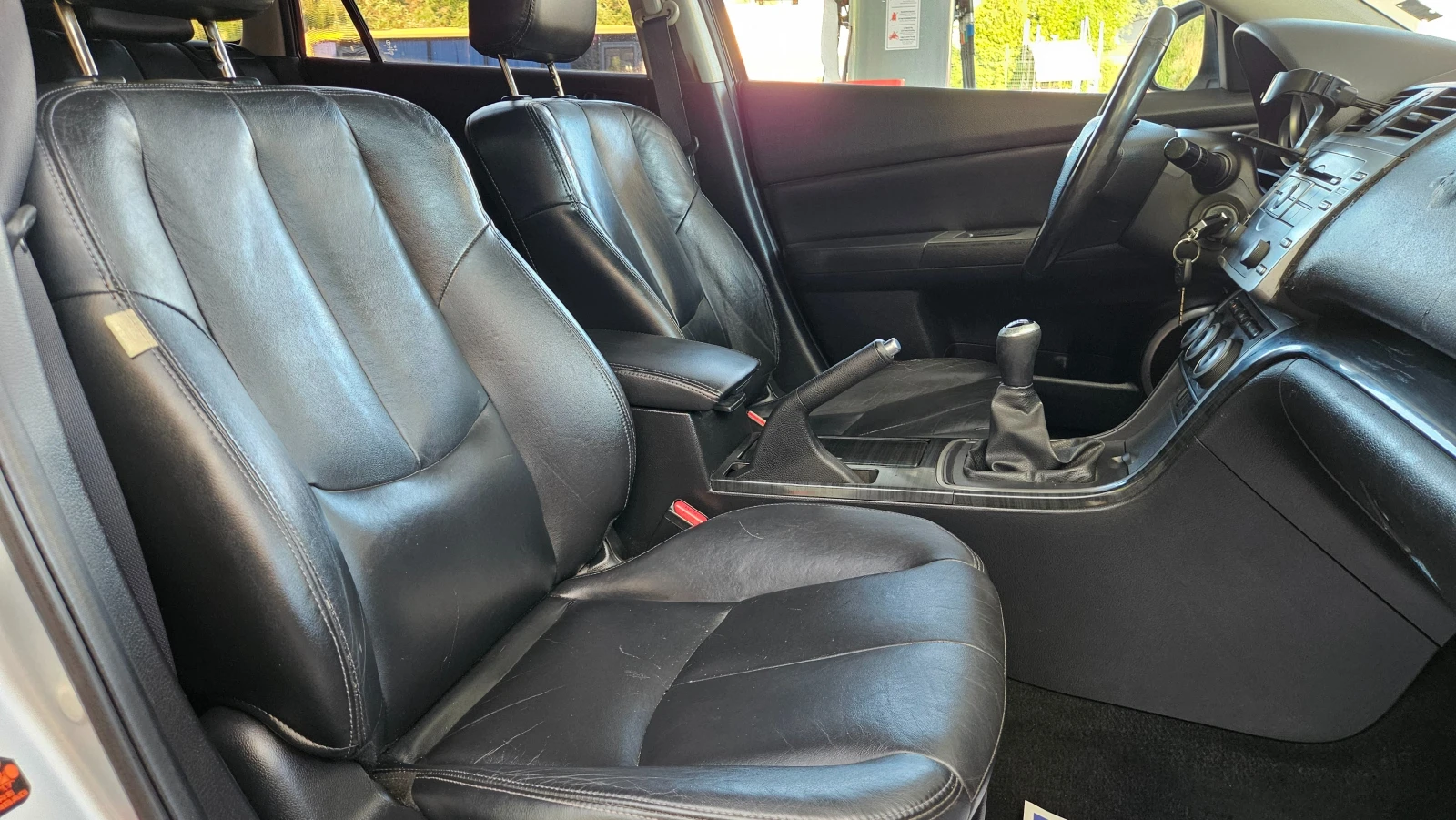 Mazda 6 2.0D KOJA/KLIMATRON/KSENON/BOSSE, снимка 10 - Автомобили и джипове - 55075330