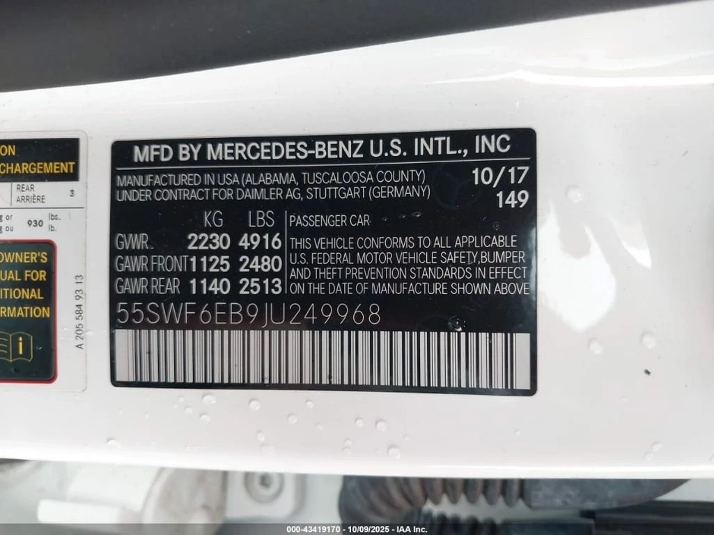 Mercedes-Benz C 43 AMG * CARFAX * БЕЗ ПЪРВОНАЧАЛНА ВНОСКА - изображение 9