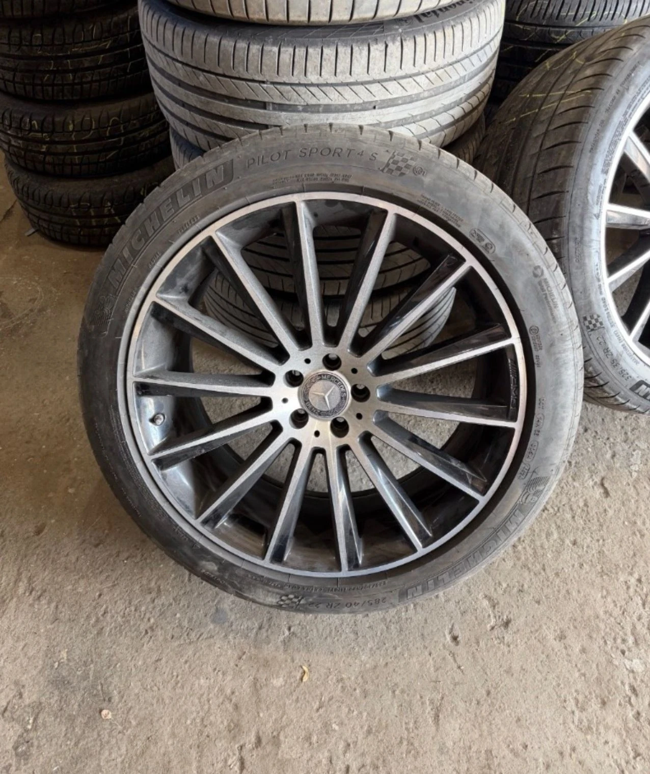 Джанти за Mercedes-Benz, снимка 3 - Гуми и джанти - 55889299
