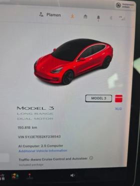 Tesla Model 3 Long Range Dual motor , снимка 5