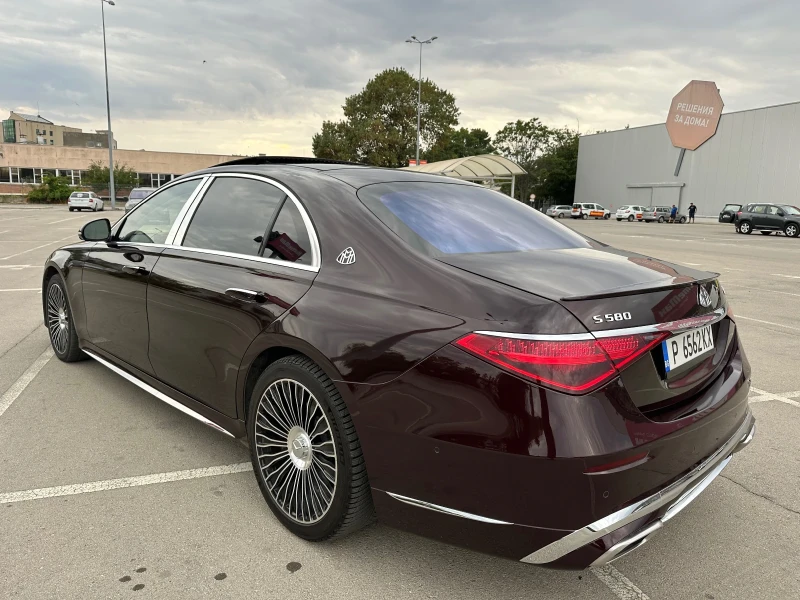 Mercedes-Benz S 580 MAYBACH* УНИКАТ* 27000km* V8* BiTURBO* БАРТЕР, снимка 3 - Автомобили и джипове - 47145865