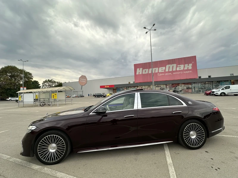 Mercedes-Benz S 580 MAYBACH* УНИКАТ* 27000km* V8* BiTURBO* БАРТЕР, снимка 2 - Автомобили и джипове - 47145865