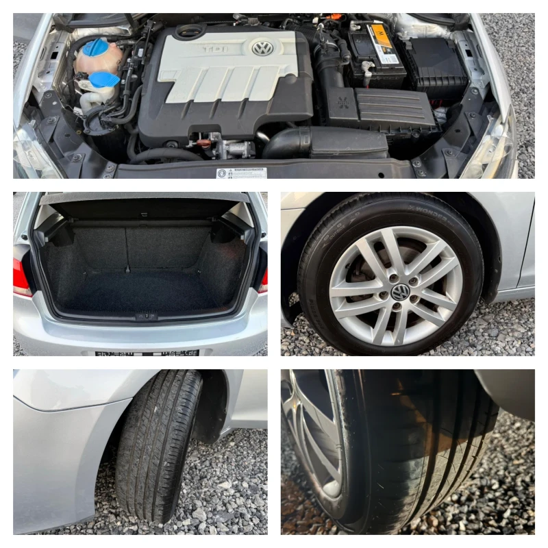 VW Golf VI 2.0 TDI(110 кс)Климатроник/JVC-USB/Eu5/197х. км, снимка 17 - Автомобили и джипове - 51321504