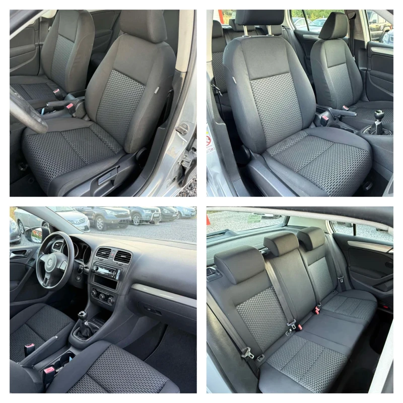 VW Golf VI 2.0 TDI(110 кс)Климатроник/JVC-USB/Eu5/197х. км, снимка 14 - Автомобили и джипове - 51321504