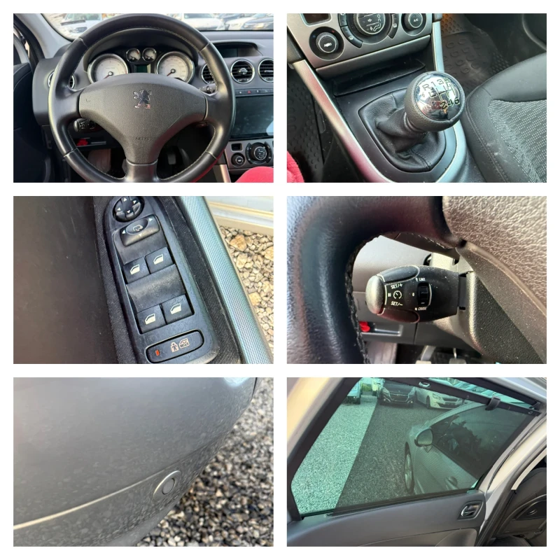 Peugeot 308 SW 1.6 HDi (109кс) Панорама/Камера/Bluetooth/Euro4, снимка 16 - Автомобили и джипове - 52818469