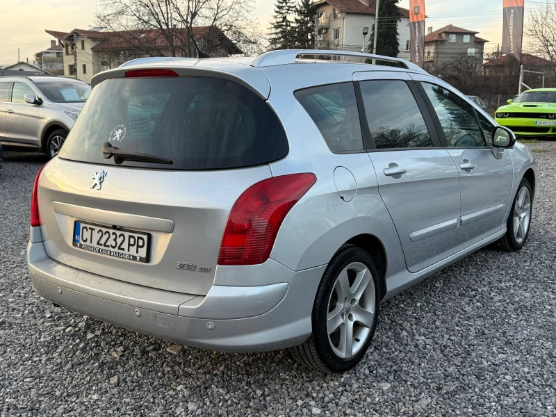 Peugeot 308 SW 1.6 HDi (109кс) Панорама/Камера/Bluetooth/Euro4, снимка 6 - Автомобили и джипове - 52818469