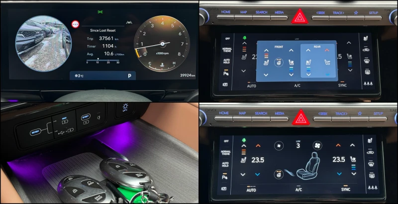 Hyundai Grandeur 3.5 V6 Calligraphy GN7, снимка 14 - Автомобили и джипове - 53225342