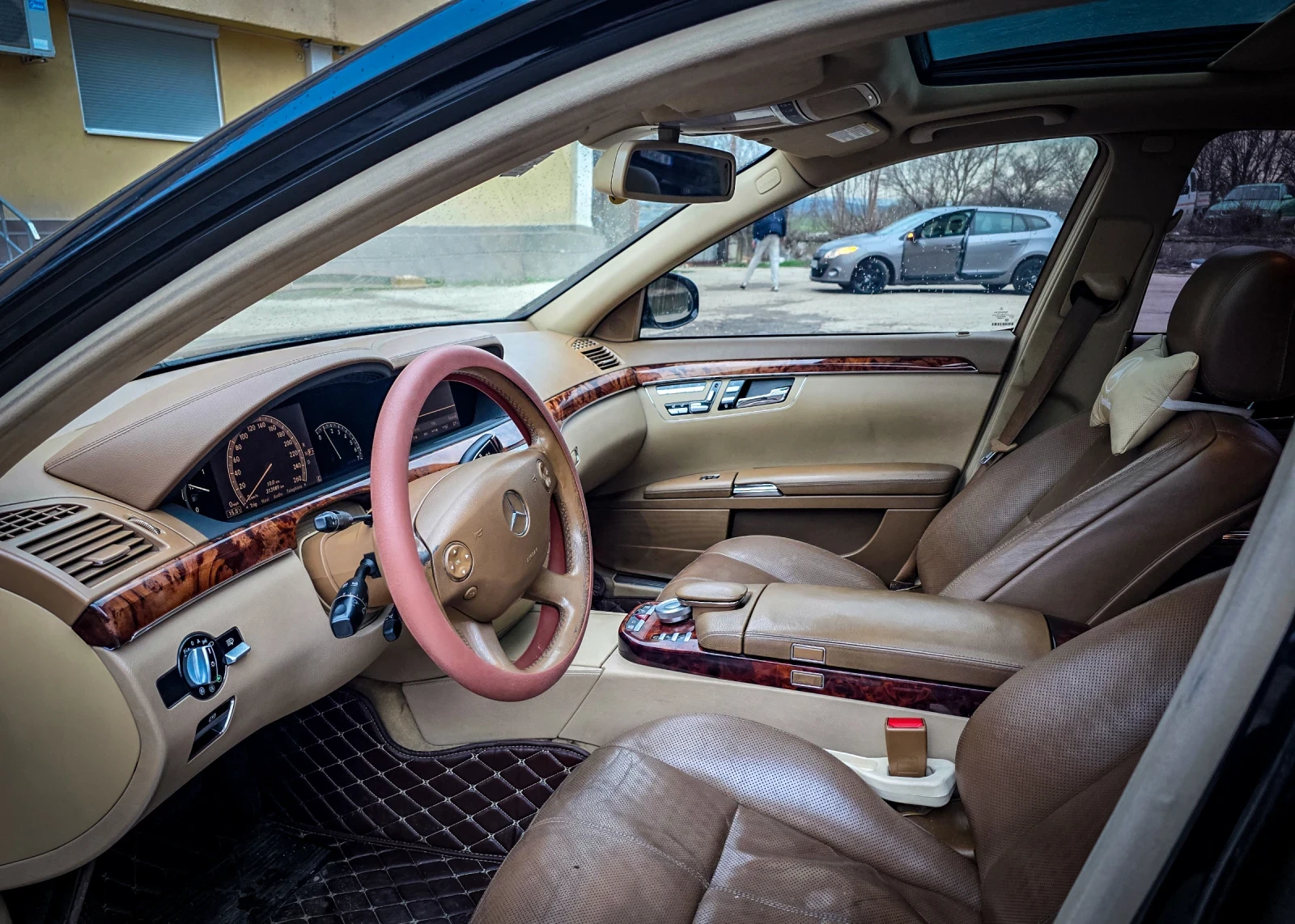 Mercedes-Benz S 500 = AMG Packet= НАПЪЛНО ОБСЛУЖЕН= NAVI= КОЖА=  - изображение 9