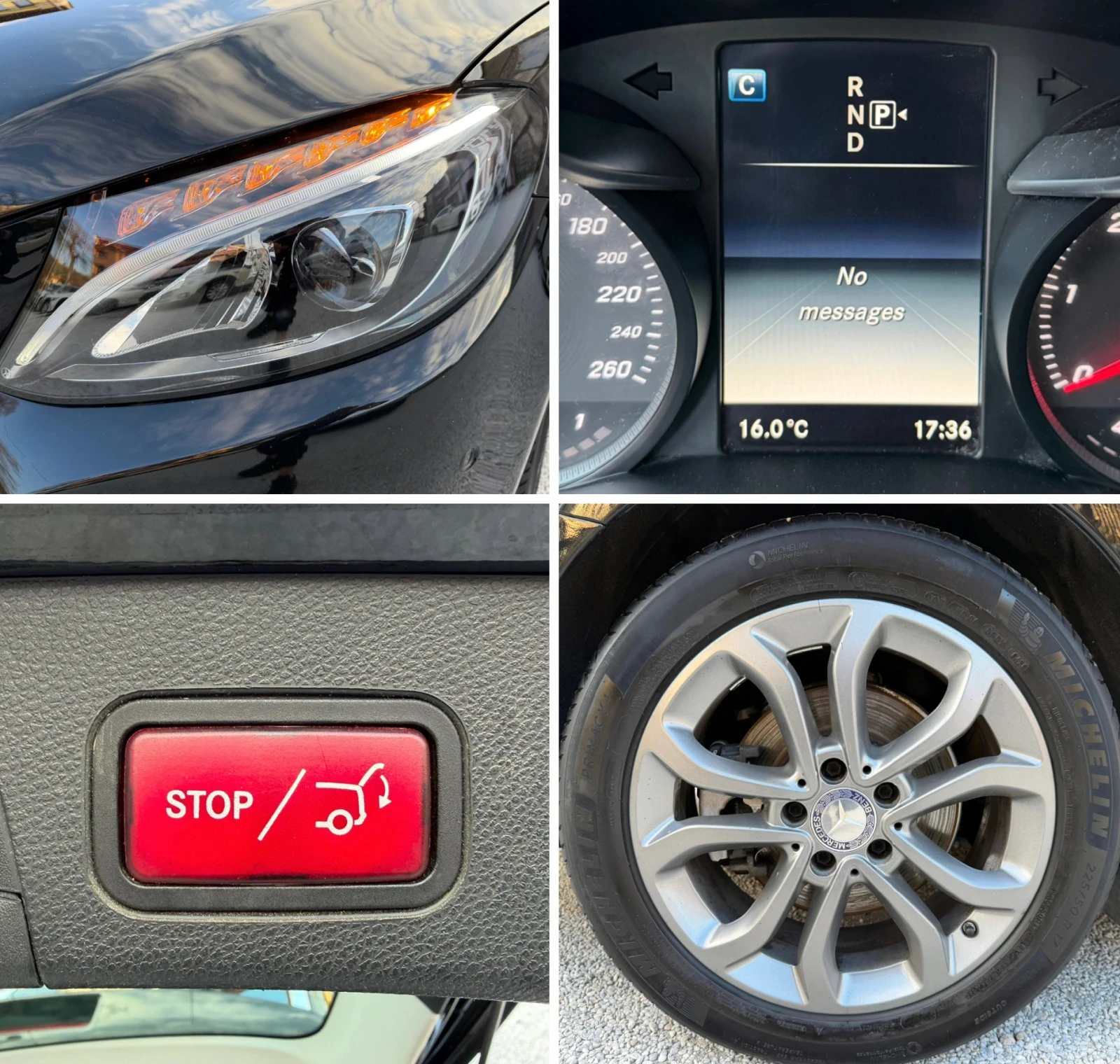 Mercedes-Benz C 220 LED HEADLIGHTS * HEATED SEATS * RECARO * 244 000�� | Mobile.bg � ����������� 16