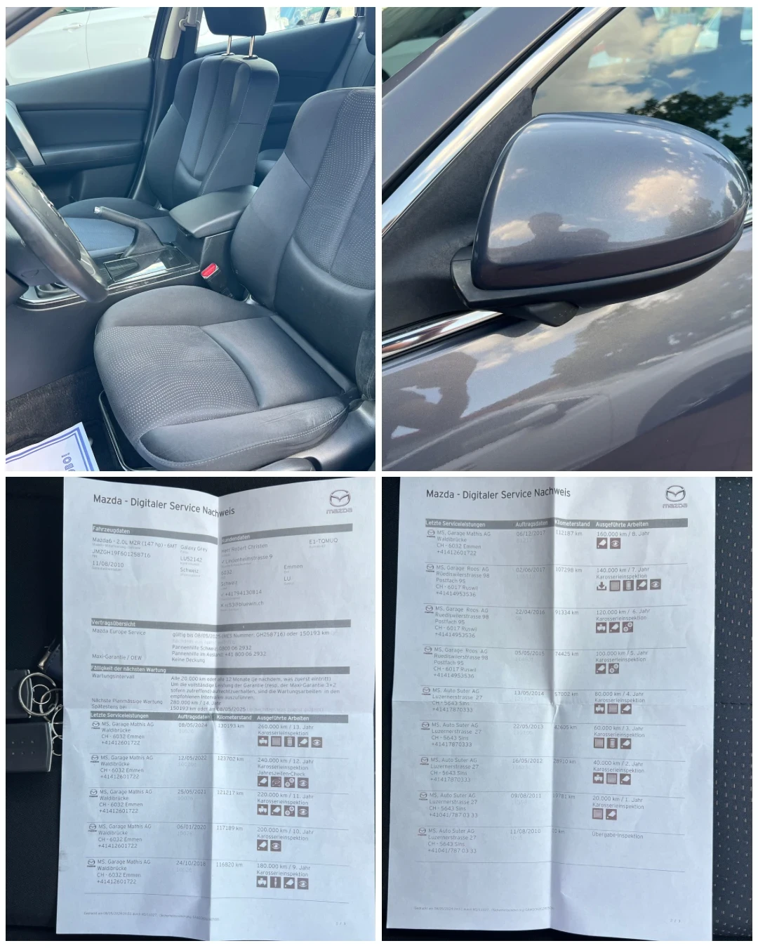Mazda 6 2.0* ШВЕЙЦАРИЯ* BOSE* ТОП* , снимка 17 - Автомобили и джипове - 55929383
