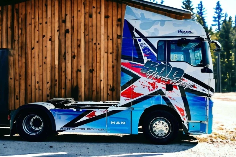 Man Tgx 500 HEROS TRUCKS TUNING FULL+ , снимка 3 - Камиони - 44958843