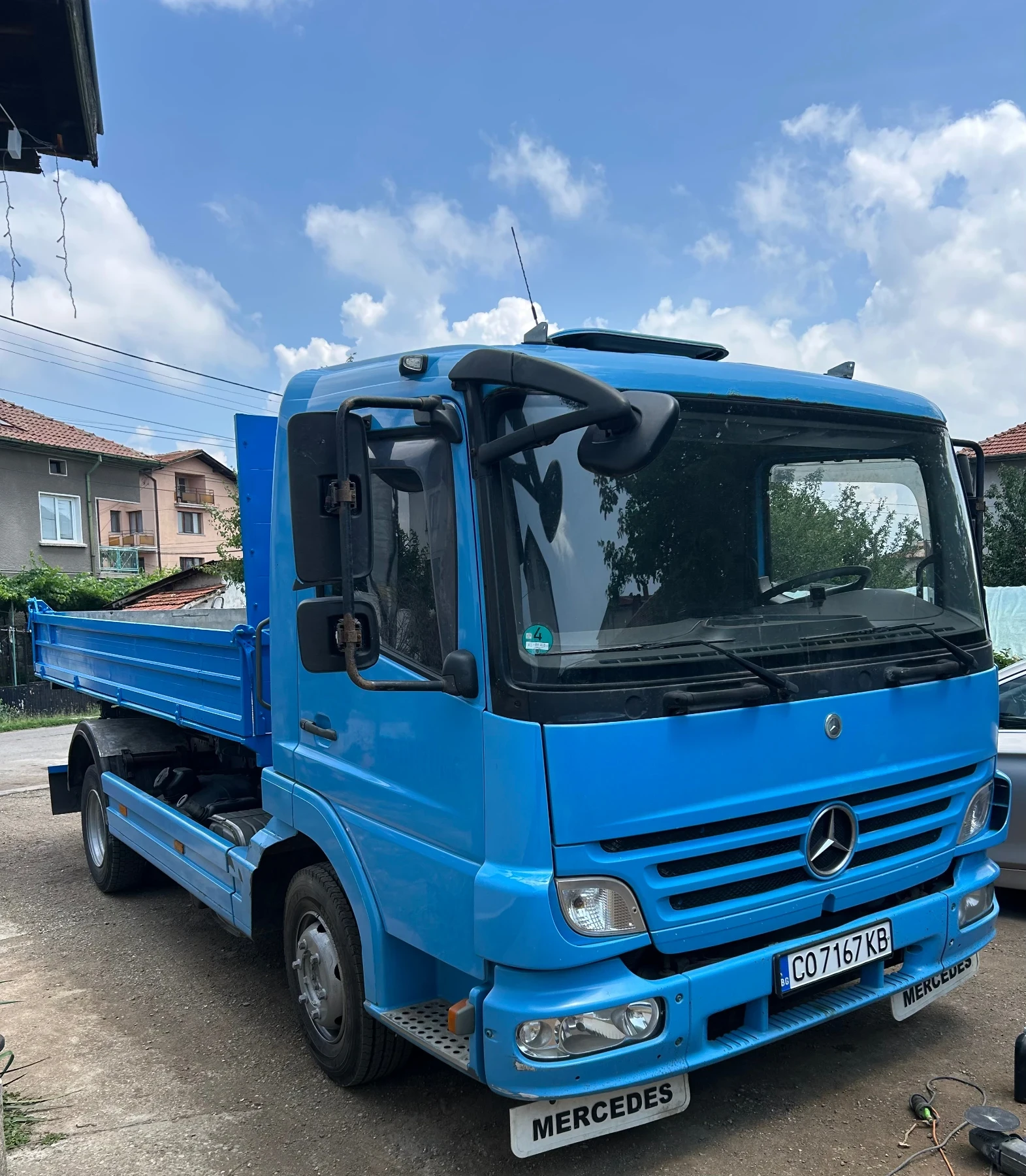Mercedes-Benz Atego Атего 816 Тристранен самосвал