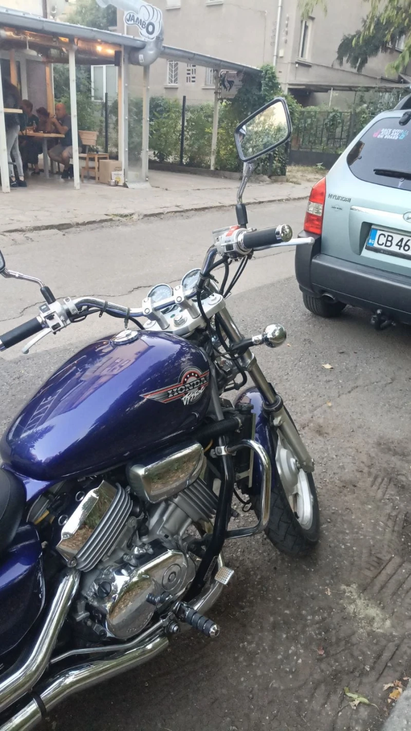 Honda Magna Чопър, снимка 17 - Мотоциклети и мототехника - 52282014