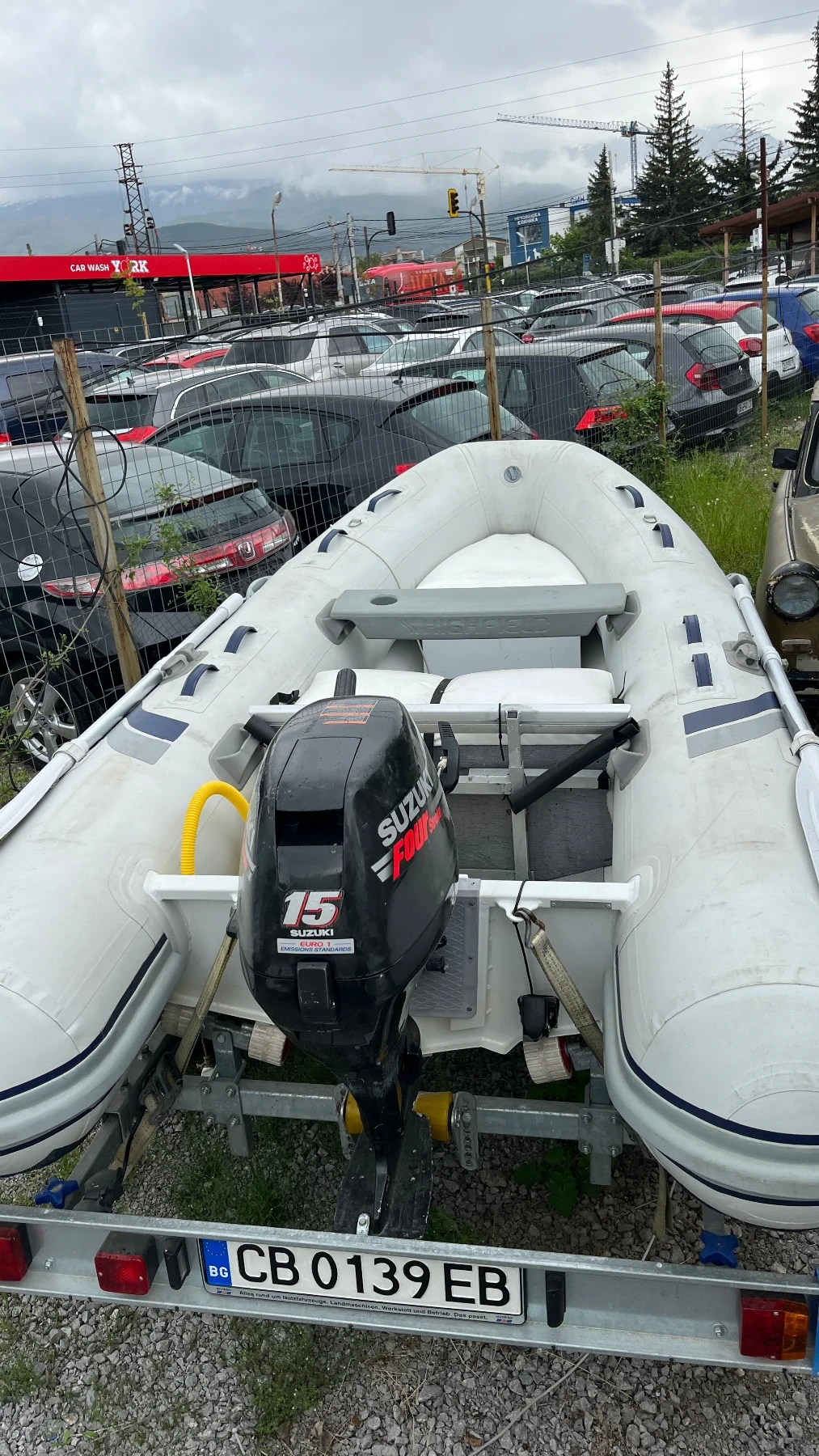 Надуваема лодка Highfield UL340, снимка 2 - Воден транспорт - 54487301