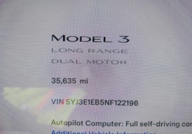 Tesla Model 3 LONG RANGE ALL WHEEL DRIVE, снимка 13