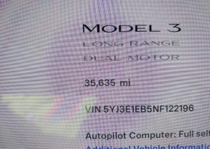 Tesla Model 3 LONG RANGE ALL WHEEL DRIVE, снимка 14 - Автомобили и джипове - 46446911
