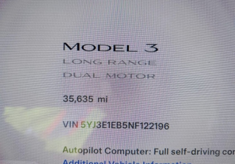 Tesla Model 3 LONG RANGE ALL WHEEL DRIVE, снимка 13 - Автомобили и джипове - 46446911