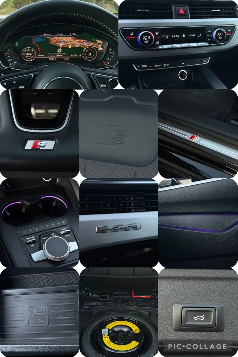 Audi A4 2.0TDi 190кс * S-Line* * Matrix* * Digital* , снимка 17 - Автомобили и джипове - 52047292