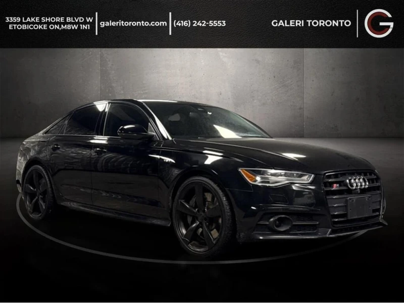 Audi S6 * CLEAN CARAX/ONE OWNER/BLACK OPTICS/CARBON PCKG *