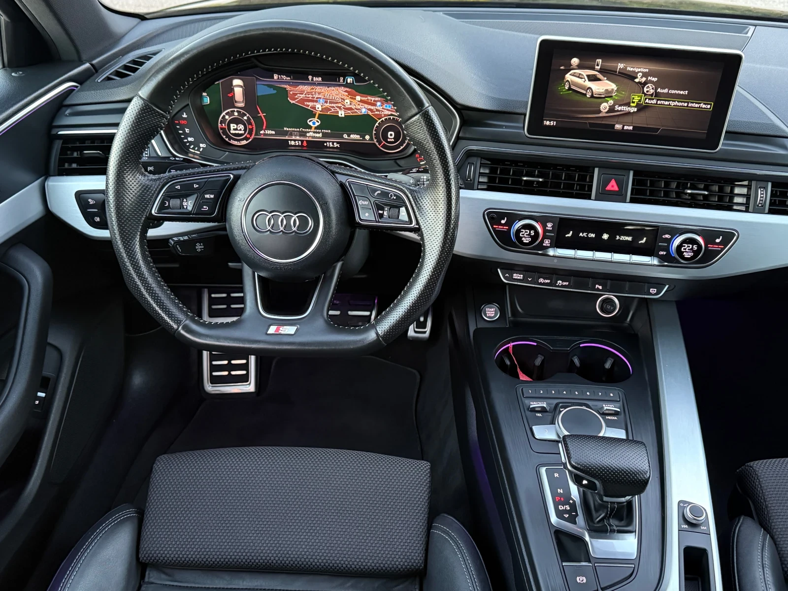 Audi A4 2.0TDi 190 * S-Line* * Matrix* * Digital*  | Mobile.bg   11