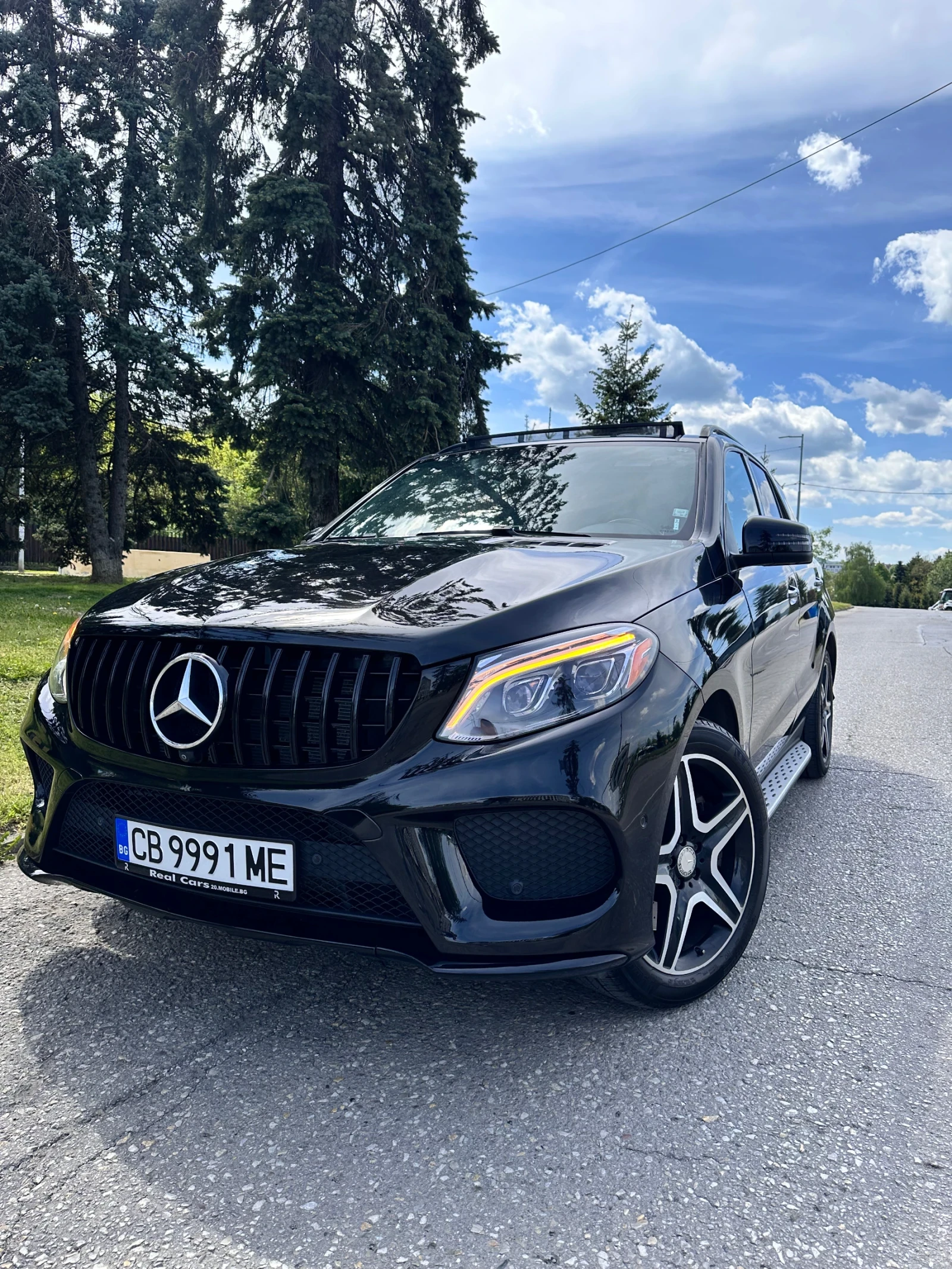 Mercedes-Benz GLE 500 GLE550 * AMG* V8* 360* PANO* H&K* MASSAGE | Mobile.bg   1