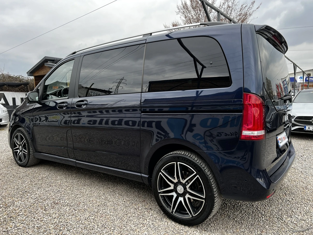 Mercedes-Benz V 250 CDI 4MATIC/AMG/7+ 1/Burmester/NAVI/вкл.ДДС/КАМЕРА, снимка 6 - Бусове и автобуси - 53964240