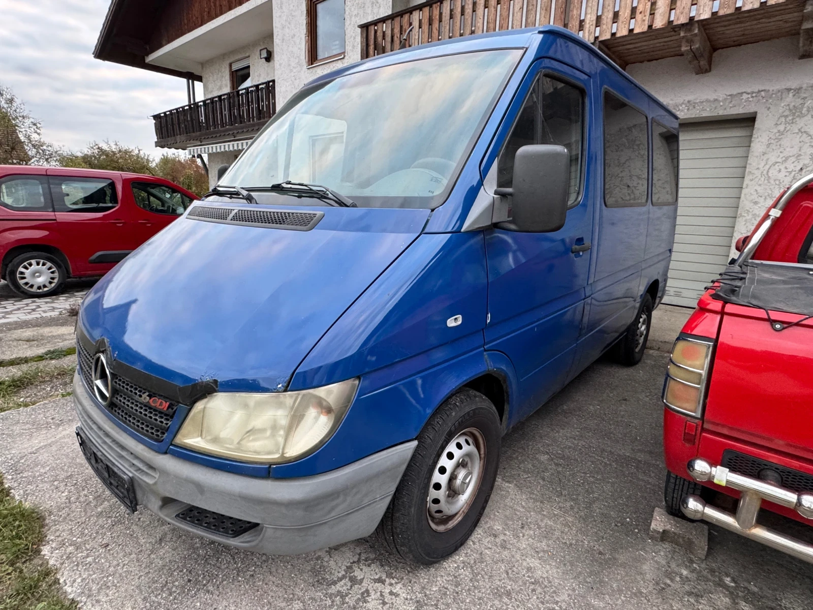 Mercedes-Benz Sprinter 216 8 местен, снимка 14 - Бусове и автобуси - 56559860