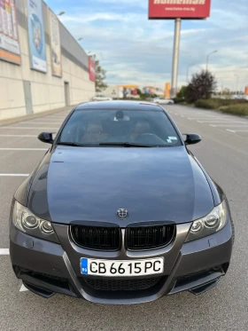 BMW 330 Нави, кожа, панорама, m pack, , снимка 2