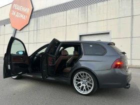 BMW 330 Нави, кожа, панорама, m pack, , снимка 9