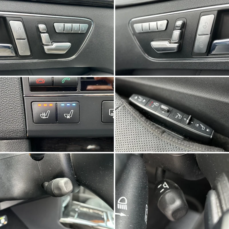 Mercedes-Benz E 500 AMG/388кс/Обдух./KeyLess/Pano./HarmanKardon/Лизинг, снимка 13 - Автомобили и джипове - 52775019