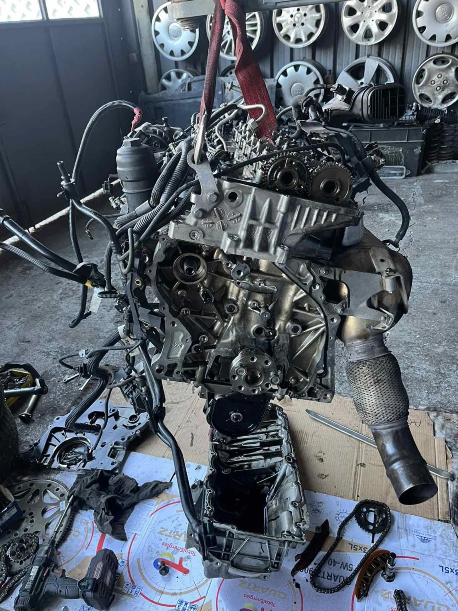 BMW 530 530д 8 zf сменени вериги, м помпа лагери, снимка 17 - Автомобили и джипове - 54372344