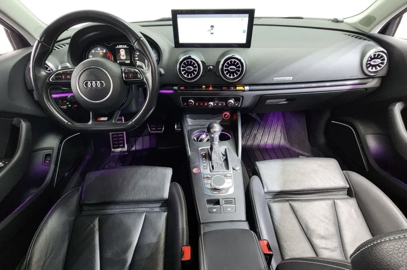 Audi S3 2.0 TFSI V8* КОЖА* ПОДГРЕВ* НАВИ* ПАНО, снимка 7 - Автомобили и джипове - 54209568