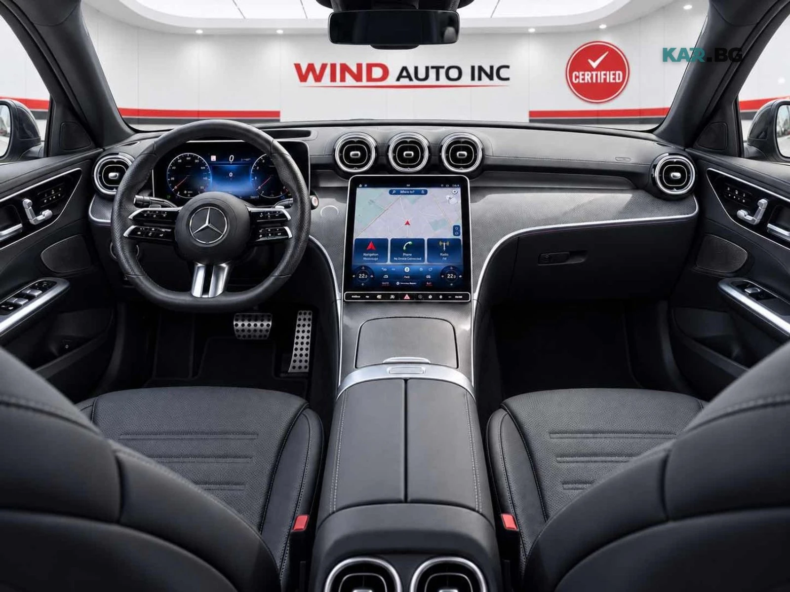 Mercedes-Benz C 300 AMG* BURMESTER* 360* М.ТОЧКА* СЛ.ЛЕНТИ, снимка 8 - Автомобили и джипове - 56004538