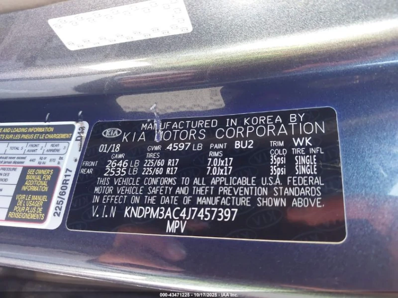 Kia Sportage 2.4L I-4 DI, DOHC, VVT, 181HP Front Wheel Drive, снимка 14 - Автомобили и джипове - 52663265