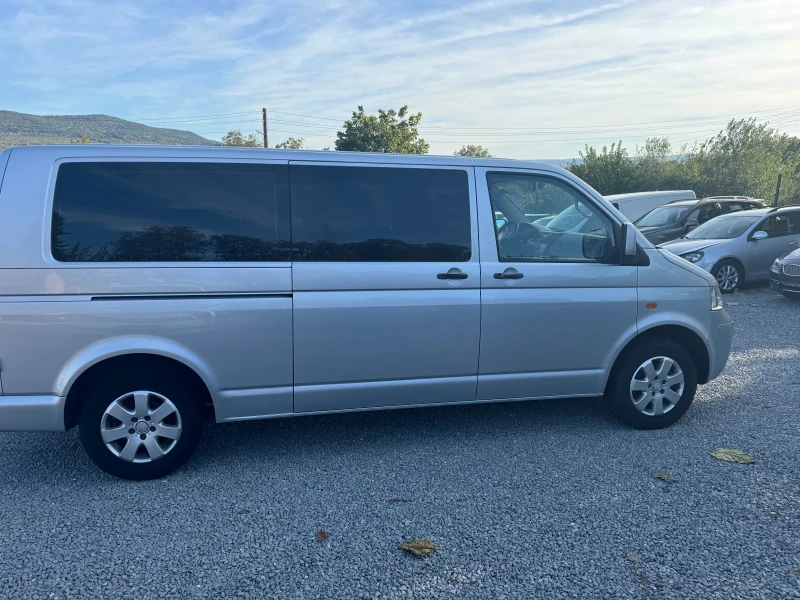 VW T5 2.5тди 177к.с ЛОНГ КЛИМАТИК ПЪТНИЧЕСКИ , снимка 5 - Бусове и автобуси - 47513411