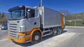 Scania R 420 EURO 4 6X2  Сметосъбирач, снимка 1