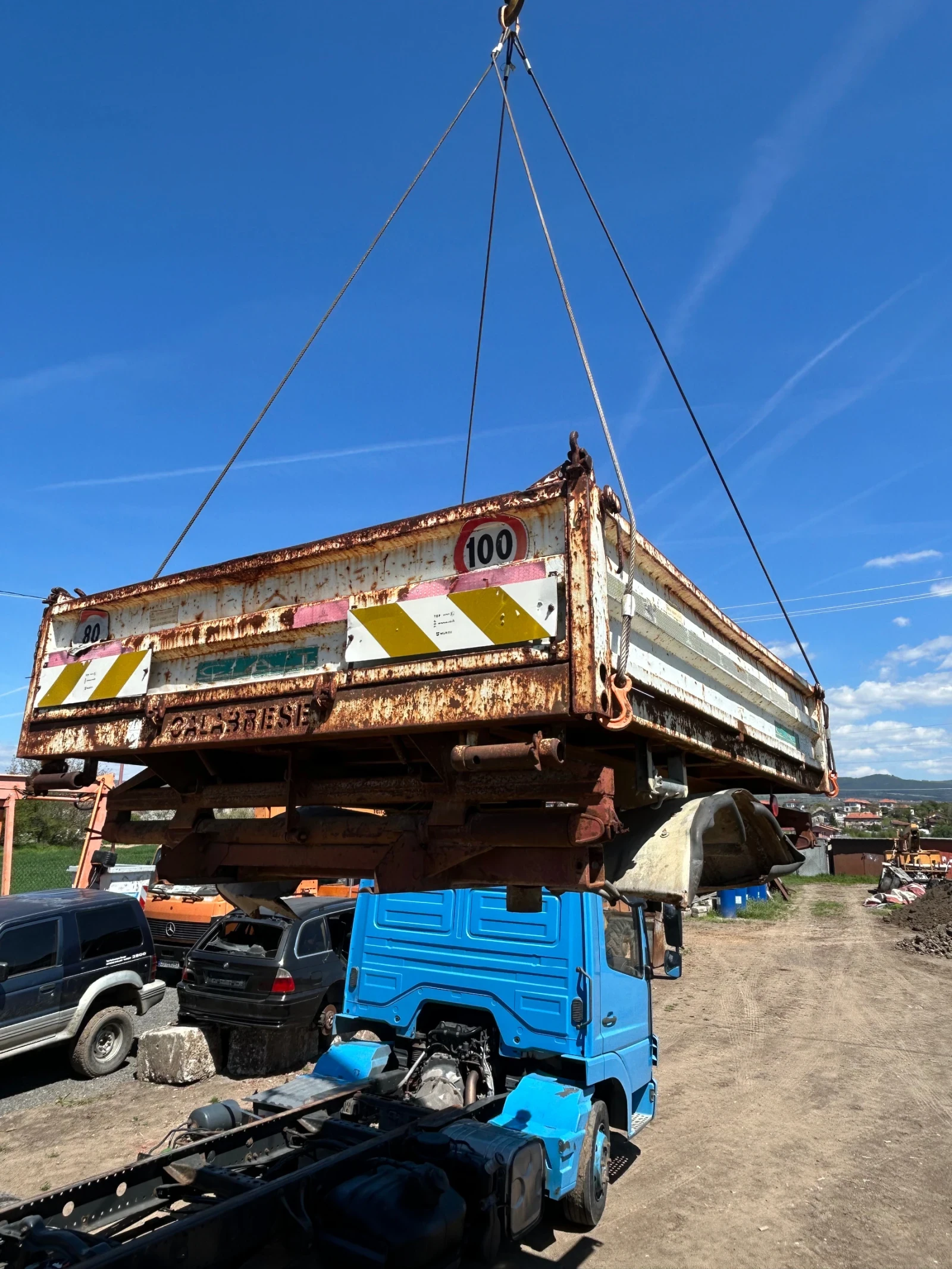 Mercedes-Benz Atego 2 броя самосвални уредби, снимка 11 - Камиони - 54348230