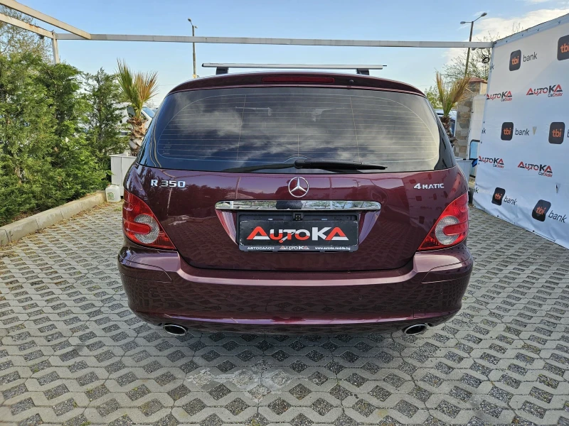 Mercedes-Benz R 350 3.5i-272кс= АВТОМАТ= 4MATIC= 6МЕСТА= ПОДГРЕВ= НАВИ, снимка 4 - Автомобили и джипове - 50012645