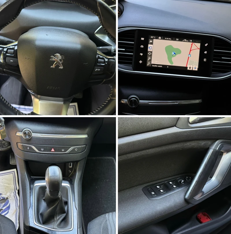 Peugeot 308 1.6HDI / 93кс, снимка 12 - Автомобили и джипове - 51675048