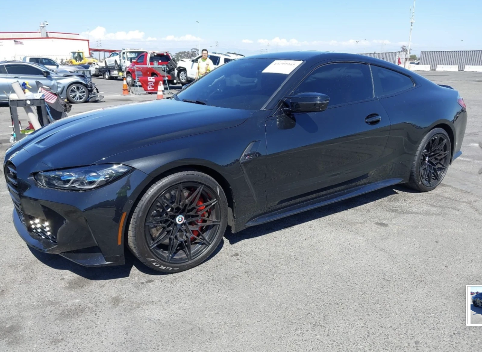 BMW M4 Competition, Distronic, head up - изображение 2