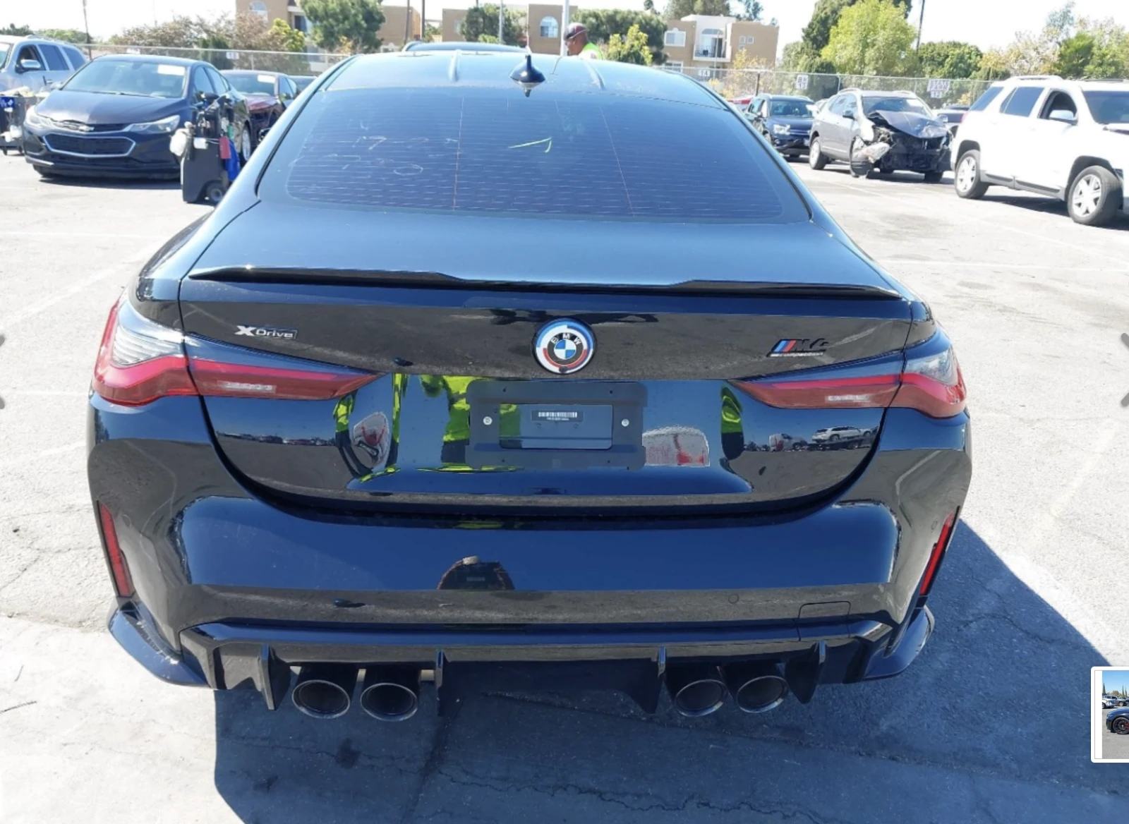 BMW M4 Competition, Distronic, head up - изображение 5
