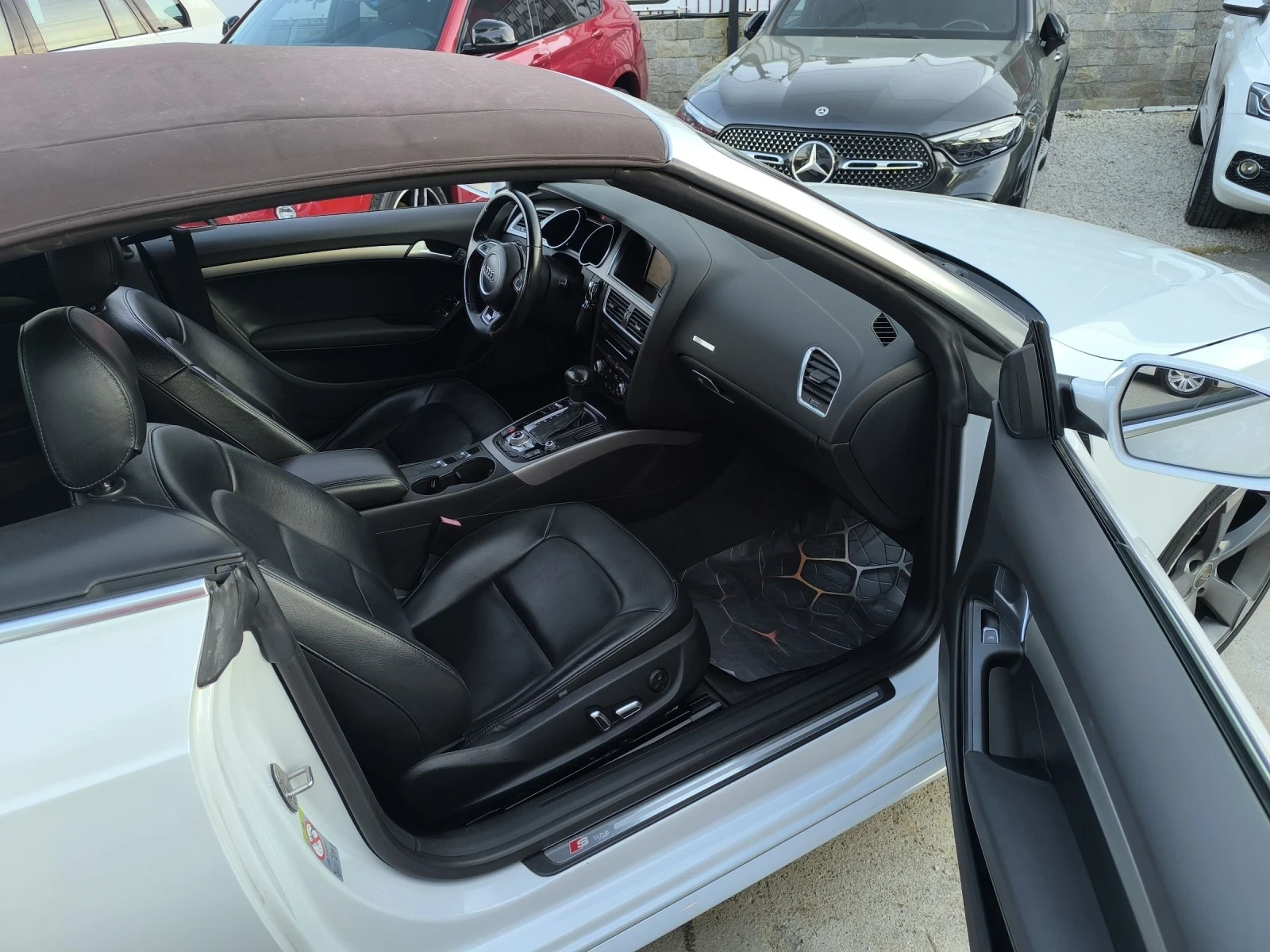 Audi A5 2.0TDI S-LINE AUTOMATIC CABRIO, снимка 10 - Автомобили и джипове - 54346706