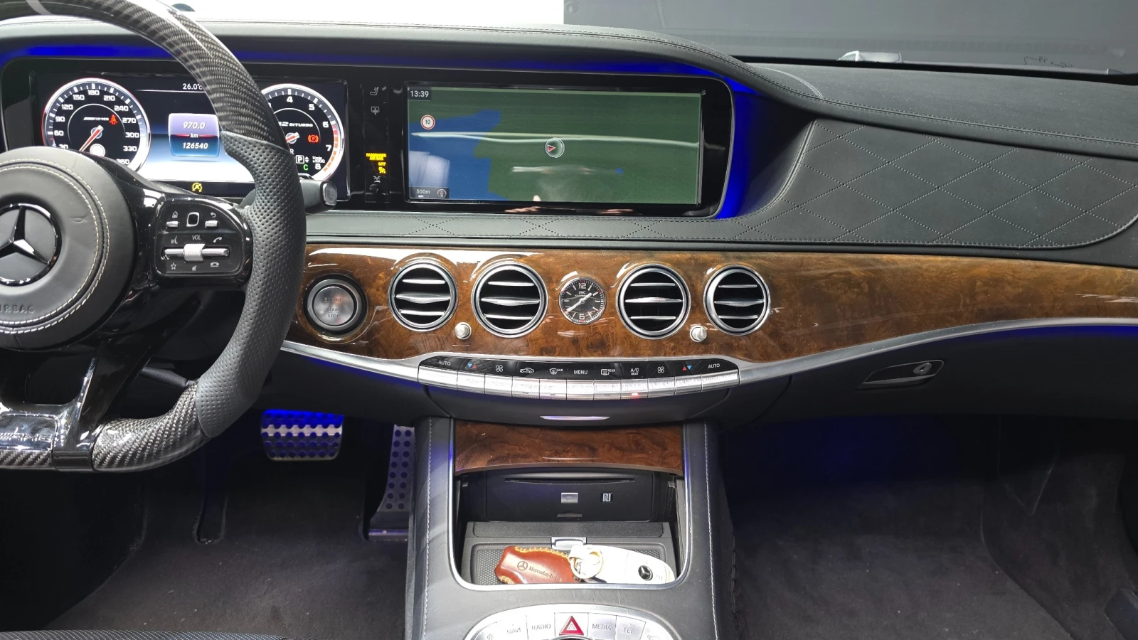 Mercedes-Benz S 65 AMG V12 Biturbo, снимка 15 - Автомобили и джипове - 55720015