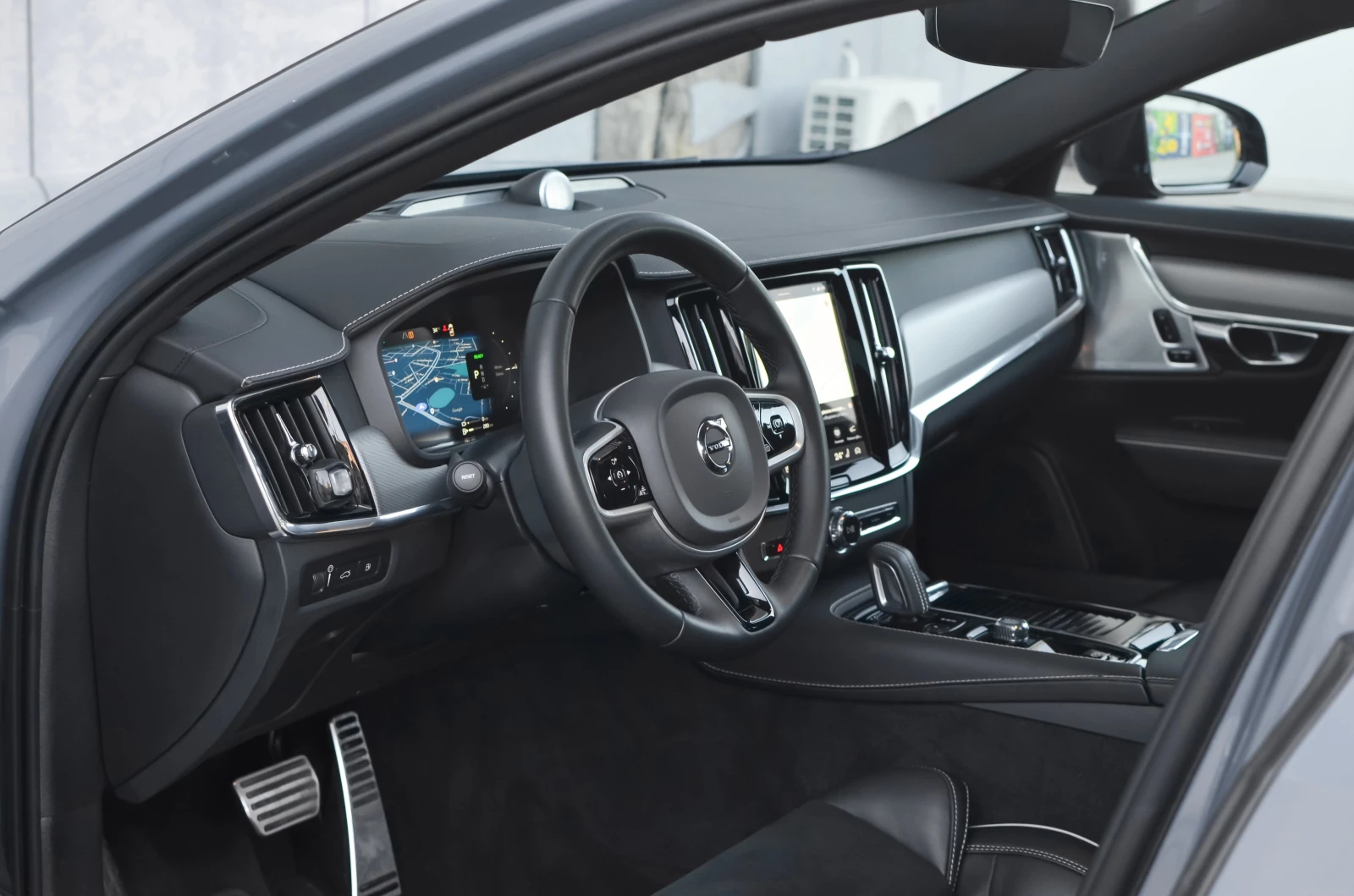Volvo V90 T8 | R-design | ФЕЙСЛИФТ | ANDROID | ВСИЧКИ ЕКСТРИ, снимка 11 - Автомобили и джипове - 55754995