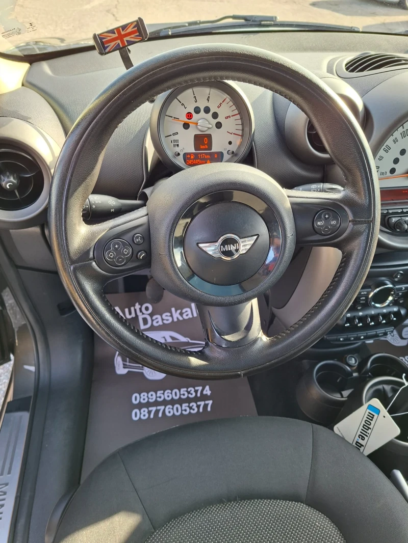 Mini Countryman 1, 6 d All4 4x4, снимка 8 - Автомобили и джипове - 53580822