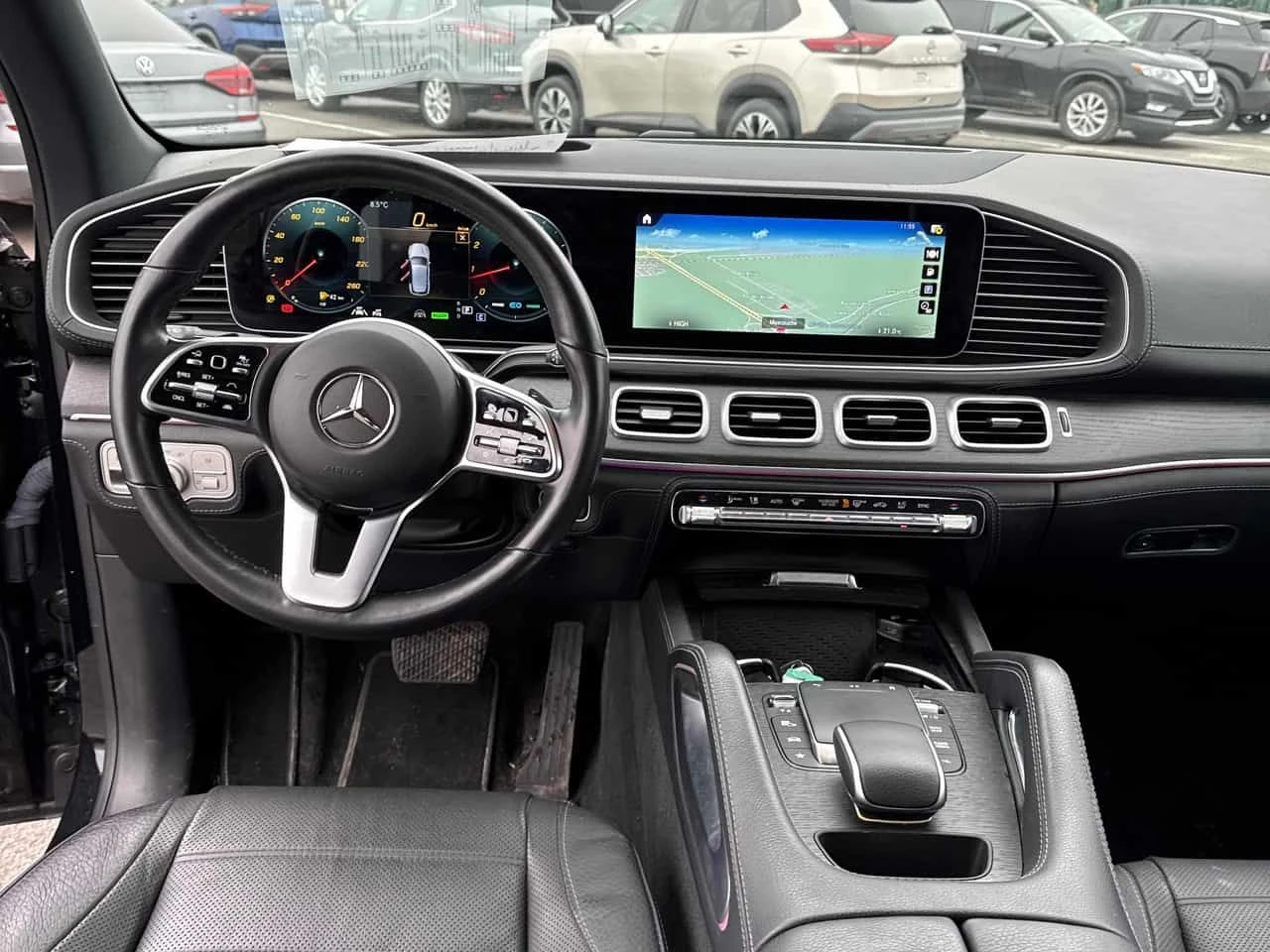 Mercedes-Benz GLE 450  | DISTRONIC | BURMESTER | ОБДУХВАНЕ | 360 | , снимка 9 - Автомобили и джипове - 54302836