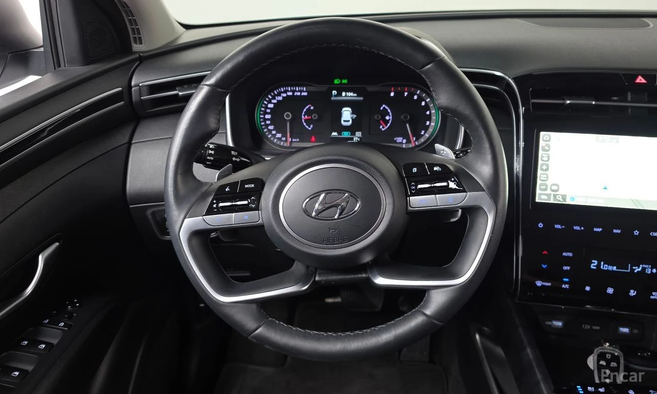 Hyundai Tucson 1.6 Turbo Premium 4x4* DISTRONIC* ПОДГРЕВ* ОБДУХ* , снимка 9 - Автомобили и джипове - 55219271