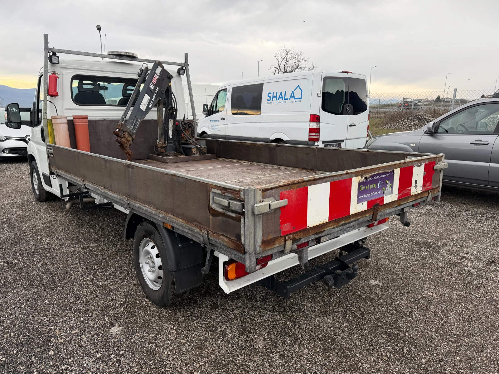 Peugeot Boxer БОРДОВИ С КРАН 112000 КМ - изображение 7