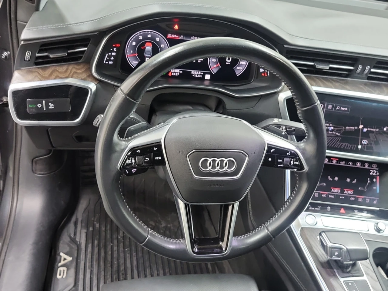 Audi A6 * АВТО КРЕДИТ* ЦЕНА ДО БГ * Сервизна история *  - изображение 9